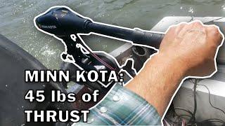 Minn Kota Battery setup and Install Electric Trolling Motor on Transom