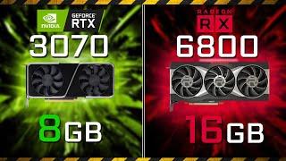 8GB VRAM vs 16GB VRAM RTX 3070 vs RX 6800  Does VRAM Matter in 2023?