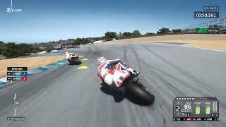 I cant believe thats how my race ends - MotoGP 20