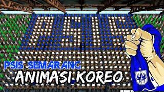 Animasi Koreografi PSIS SEMARANG  Chant Bersinar