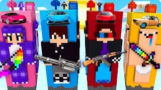 ЧАНК ШЕДИ vs ЕНОТА vs ФИАЛКИ vs НУБА В МАЙНКРАФТ БИТВА ЧАНКОВ ТРОЛЛИНГ МУЛЬТИК MINECRAFT