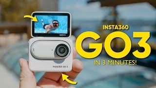 The NEW Insta360 GO 3 Review in 3 Minutes NOT SPONSORED