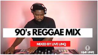 Live LinQ 2024 Reggae Mix  Best of the 90s Reggae Beres Hammond  Sanchez  Garnet Silk Buju Banton
