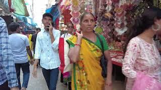 Busy Streets of Haridwar in The Summer of 2023 Walkthrough 4K -Uttrakhand India