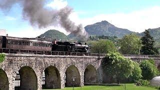 Treno a vapore in Valsugana Trento - Bassano del Grappa - Vicenza