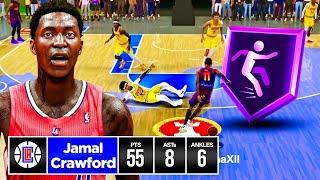 JAMAL CRAWFORD BUILD is ANKLE BULLY to REC PLAYERS in NBA 2K24
