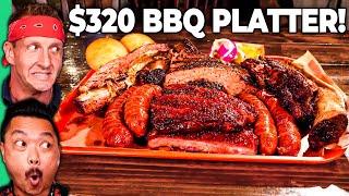 $14 TEXAS BBQ VS $320 TEXAS BBQ Vegans Worst Nightmare