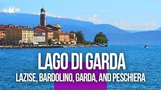 Italy Lazise ​​Bardolino Garda and Peschiera  The Best Sequences Around Lake Garda