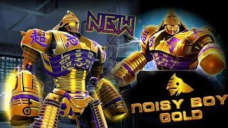 NOISY BOY GOLD  NEW Real Steel WRB