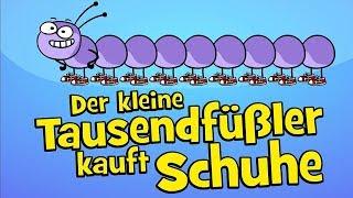   Kinderlied Tausendfüßler - Der kleine Tausendfüßler kauft Schuhe - Hurra Kinderlieder