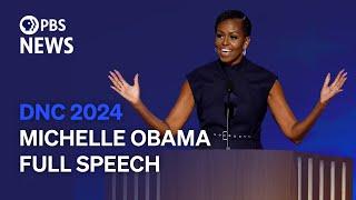 WATCH Michelle Obama speaks at 2024 Democratic National Convention  2024 DNC Night 2