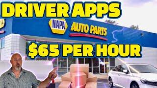 HIGH PAYING DRIVER COURIER APPS Easy Side Hustle