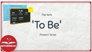 Introduction to the Verb To Be  ESL Lessons  EasyTeaching