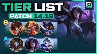 NEW BOT Tierlist Pick this if ADC feels useless  Patch 14.19