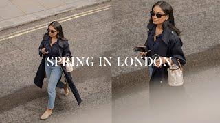 SPRING IN LONDON  EVERYDAY SPRING OUTFITS LOOKBOOK