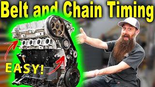 How To PROPERLY Time VWAudi 1.8t 20v Engine  Belt and Chain