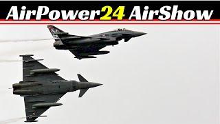 AirPower24 AirShow Austria 2024 Zeltweg Flughafen - Day 2 FreitagFriday - F-16 Eurofighter etc