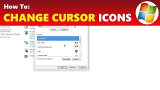 How To Change Cursor Icons to Custom Images