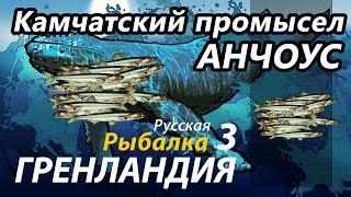 Камчатский промысел Анчоус  РР3 Русская Рыбалка 3 Гренландия