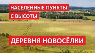 Населенные пункты с высоты Деревня Новоселки Кингисепский район Ленинградская область l Мавик Эйр