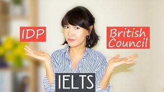 IELTS IDP vs British Council  Which exam is easier?