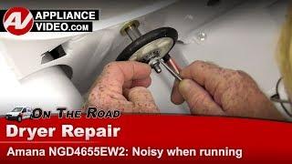 Amana Dryer Repair - Noisy Operation - Support Roller