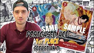 Red Portgas.D.Ace 1st Place Deck Profile  OP06 Local  Sebastian D.  One Piece TCG