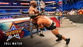 FULL MATCH Bobby Lashley vs. Goldberg — WWE Title Match SummerSlam 2021