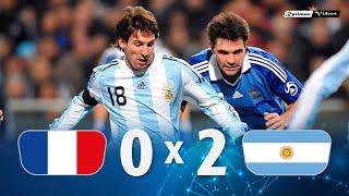 France 0 x 2 Argentina Henry x Messi ● 2009 Friendly Extended Goals & Highlights HD