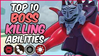 Top 10 BEST Abilities for PVE in Shindo Life  Shindo Life Bloodline Tier List