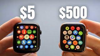 Real VS FAKE Apple Watch Series 9 - Fake one better?