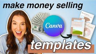 How to make money online selling Canva templates in 2024  Research + Create + Sell
