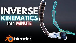 Create Inverse Kinematics in Blender in 1 Minute