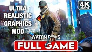 WATCH DOGS Gameplay Walkthrough Part 1 FULL GAME - ULTRA REALISTIC GRAPHICS 4K 60FPS No Commentary