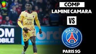 Lamine Camara vs PSG  1 assist en 28 minutes