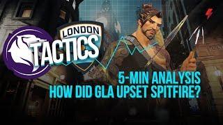 Surefour starts Hanzo on Kings Row - Gladiators vs. Spitfire Upset Analyzed in Under 5 Minutes