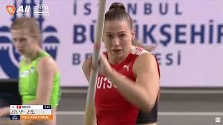 Angelica Moser  Pole Vault  European Indoor 2023