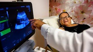 Watch expectant mother find out gender of child during ultrasound