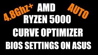 AMD RYZEN 5600X  5800X  5900X  5950X  AUTO OVERCLOCK w PBO2 + CURVE OPTIMIZER