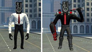 EVOLUTION OF NEW UPGRADED LARGE SPEAKERMAN - Skibidi Toilet In Garrys Mod