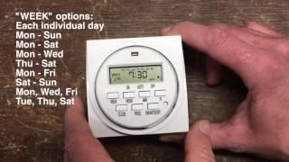 How To Set A Hydrofarm Digital Timer - Titan Controls Century Vivosun Viagrow Aspectek