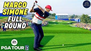 MARCO SIMONE Now in EA Sports PGA Tour NEW COURSE FULL ROUND