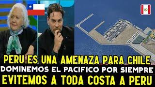 PRENSA CHILENA IMPOTENTE PORQUE PERU DOMINARA EL PACIFICO CUANDO SE INAGURE EL PUERTO DE CHANCAY