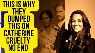 THIS IS WHY HARRY & MEGHAN SLAPPED CATHERINE DOWN IN PUBLIC WITH HIS #princeharry #meghan #royal