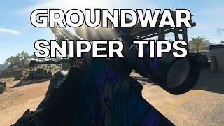 Do this to get better at Sniping in Groundwar  CoD MWII