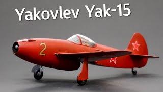 A Jet Engine on a Prop Plane - Yakovlev Yak-15 in 172 Scale From PM Model - Build & Review