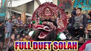 FULL DUET SOLAH BARONGAN ROGO SAMBOYO PUTRO live Tarokan TERBARU