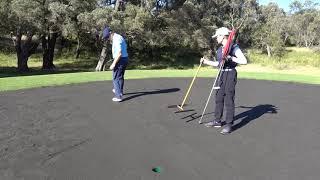 Sand Greens Etiquette Augusta Golf Club W.A.