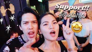 Vlog# 11 All out support for my brother at the San Miguel Wanderbattle • Joselle Alandy