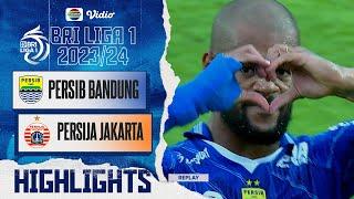 Persib Bandung VS Persija Jakarta - Highlights  BRI Liga 1 202324